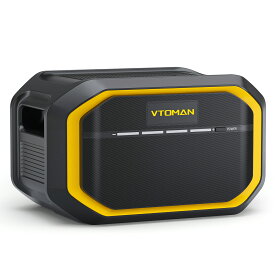 VTOMAN FlashSpeed 1500 専用容量拡張バッテリー 1548Wh/483750mAh エクストラバッテリー ポータブル電源 大容量 LiFePO4 リン酸鉄リチウム電池 純正弦波 LIFEBMS 拡張バッテリー 家庭用 防災グッズ