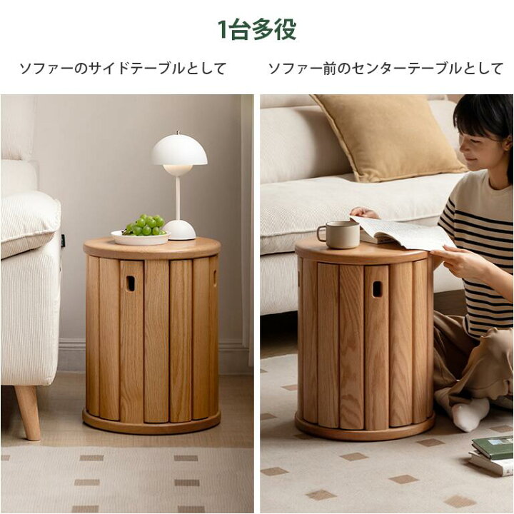 楽天市場】【YESWOOD 公式】木製スツール 4脚セット 天然木 サイド 