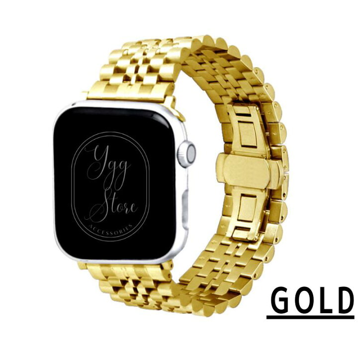 楽天市場】Apple Watch ステンレス バンド 7列 ジュビリー ベルト  