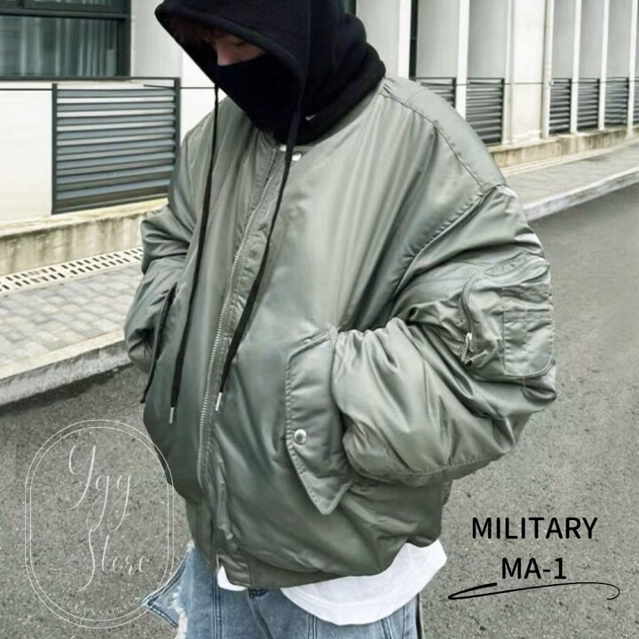 楽天市場】MA-1 ジャケット メンズ 大きいサイズ オーバーサイズ 厚手 