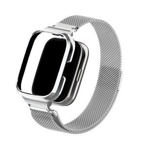 Redmi Watch 3 Active �X�e�����X �o���h �J�o�[ �Z�b�g ��̌^ �x���g �ی�P�[�X �o���p�[ ���b�V�� �~�l���[�[ Xiaomi �V���I�~ �V���o�[ �u���b�N �� �݊� �����Y �r�W�l�X �X�}�[�g�E�H�b�` ���h