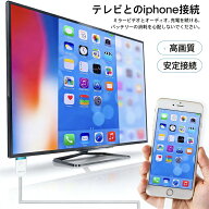 【翌日発送】【2026年最新版】Lightning to HDMI 変換アダプタ iPhone iPad テレビ接続 ミラーリング 大…