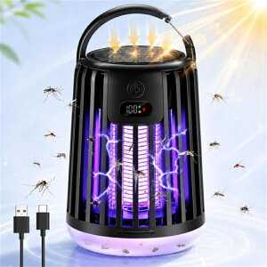 �d���E����y2026�ŐV�i�����f���E�ߒ���z�\�[���[��USB-C�[�d�� 2000mAh��e�� UV�����z�� �o�C�I�j�b�N��U�� �d�C����� 2000V�u���d�� 360°�����͗U�� �E�����C�g LED�����v�Ɩ� ���胉�C