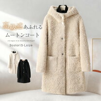 楽天市場】フェイクファー ムートンコートの通販
