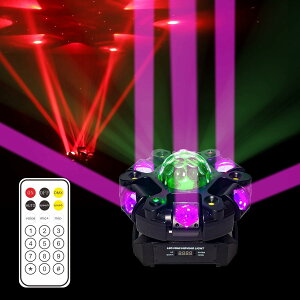 ����Ɩ� LED �~�j ���[�r���O �w�b�h���C�g RGB 120W ���P�x�A�}���`�J���[ �N���X�^���{�[�����ʁA�f�W�^���\���A�p�[�e�B�[