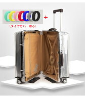 スーツケースカバー カバー 透明 ビニール 簡単装着 傷防止 汚れ防止 レイン ジッパー 折り畳み レインカ…