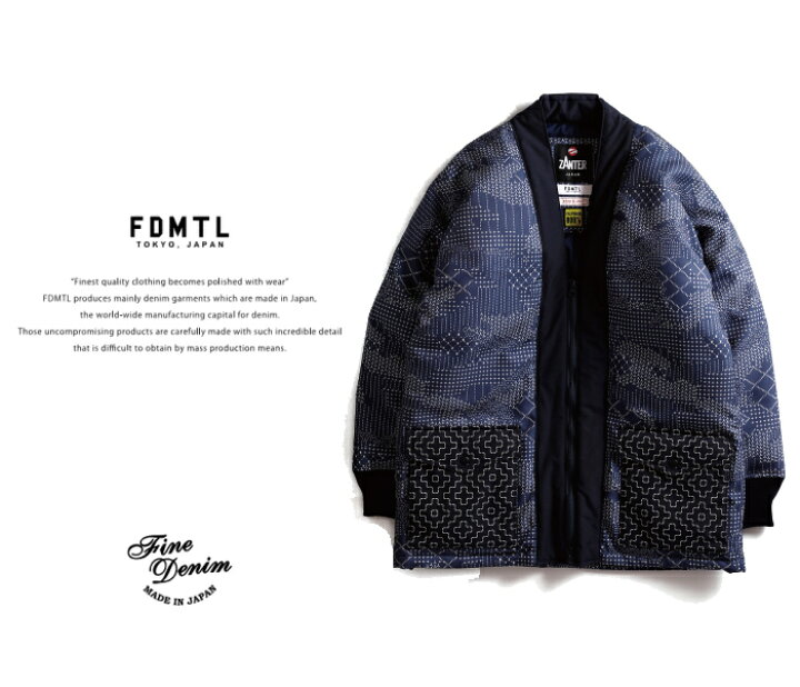 楽天市場】【FDMTL】fa19ot32 HAORI DOWN JACKET SASHIKO CAMO ZANTER 