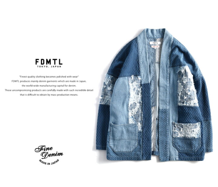 楽天市場】【FDMTL】PATCHWORK HAORI 5YR WASH 襤褸パッチワーク