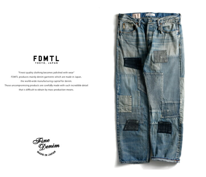 楽天市場】FDMTL fa24mg109 PCLASSIC STRAIGHT DENIM CS109 クラシック 