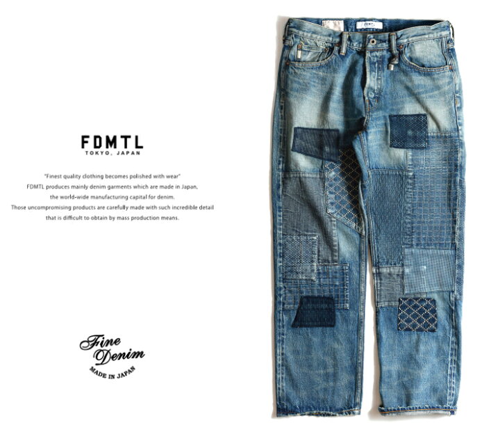 楽天市場】FDMTL CLASSIC STRAIGHT DENIM CS115 クラシック ストレート 