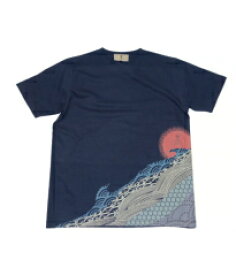 喜人 02003 深海のTシャツ 半袖Tシャツ メンズ 送料無料 和柄