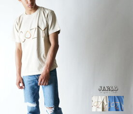 50%OFF【JARLD/ジャールド】1826006 ピグメント グラデーションロープ加工半袖Tシャツ PROCESSING IN JAPAN　メンズ　半袖 メンズ