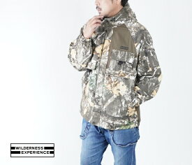 WILDERNESS EXPERIENCE/ウィルダネス エクスペリエンス 813313　Military mountain parka ミリタリーマウンテンパーカー リアルツリー カモ キャンプ アウトドア