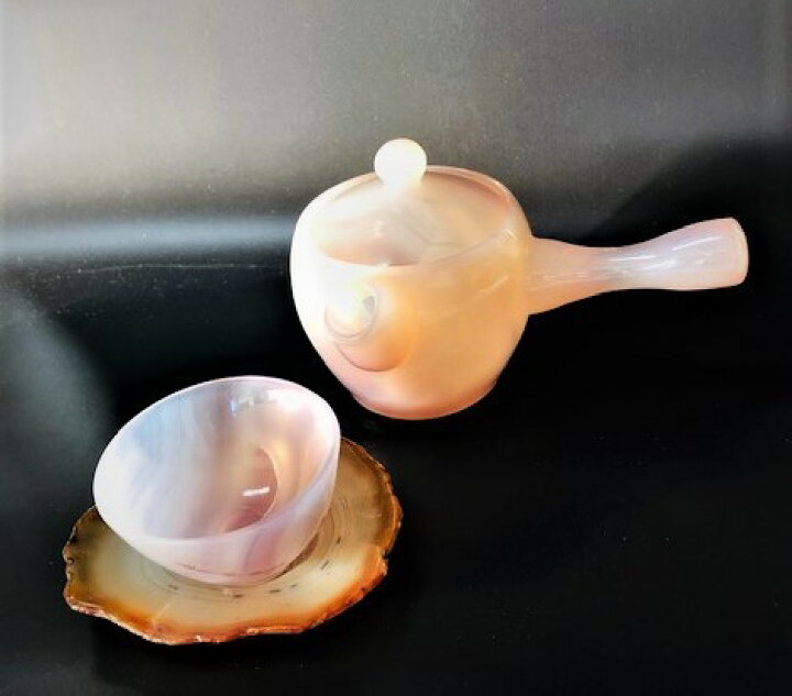 楽天市場】瑪瑙 急須と湯呑 : gem-ichinose 