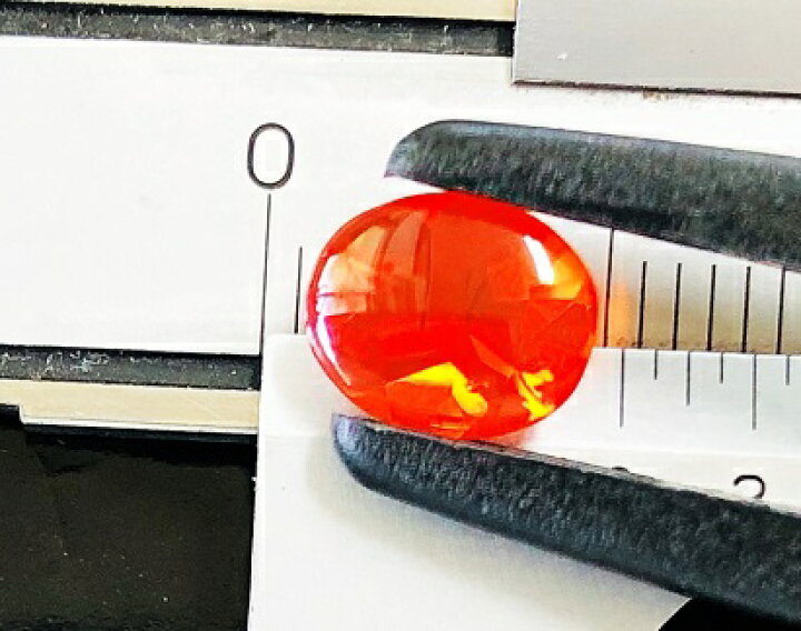 楽天市場】メキシコオパール オーバル ルースバフトップ 1.03ct : gem 