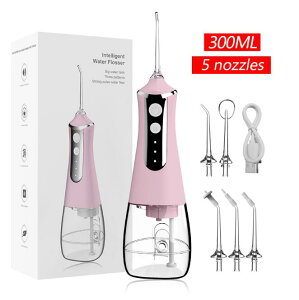 口内洗浄機 ジェットウォッシャー コードレス口腔洗浄機 口腔洗浄器 電動 水圧 歯周病 3色 ウォーターフロス 歯間ジェット 防水 USB充電式