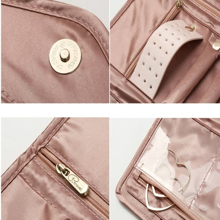 楽天市場】ジュエリーポーチ ジュエリーバッグ ジュエリーケース 携帯用 アクセサリーケース 携帯ポーチ ジュエリー収納 ピアス/イヤリング/ 収納ケース  収納バッグ 旅行 トラベルポーチ ラッピング可 プレゼント : yilin AOBOPOイヤリング収納に特化した透明窓付きジュエリーポーチ 大容量多段ラックとブレスレットネックレス収納スペースを備えた整理ボッ