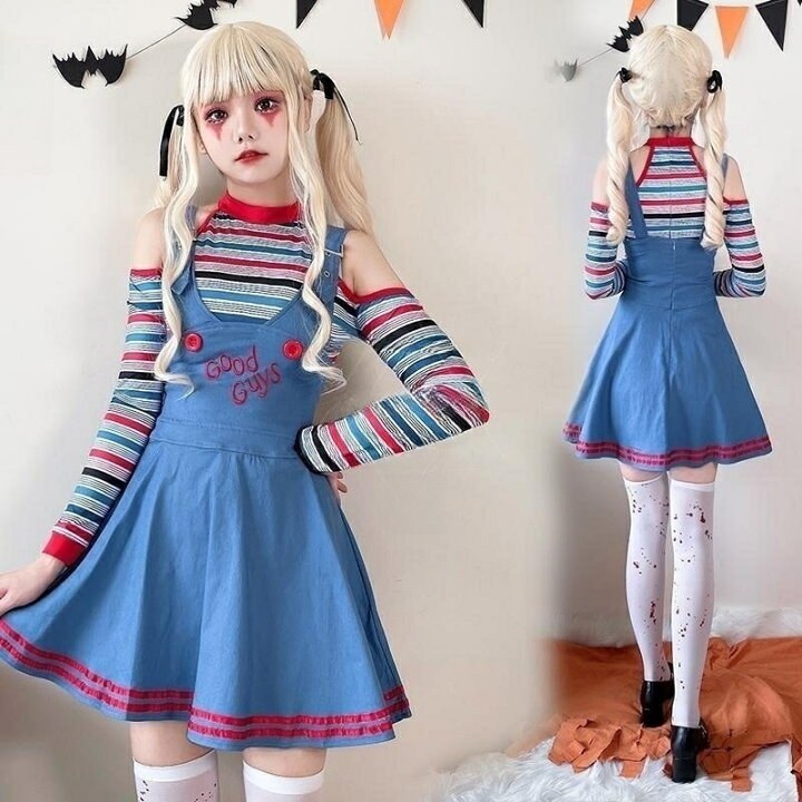 ハロウィン ピエロ コスチューム 魔女 女性 ゾンビ デビル ピエロガール 魔法使い 魔法少女 ハロウィン仮装 ゴスロリ 吸血鬼