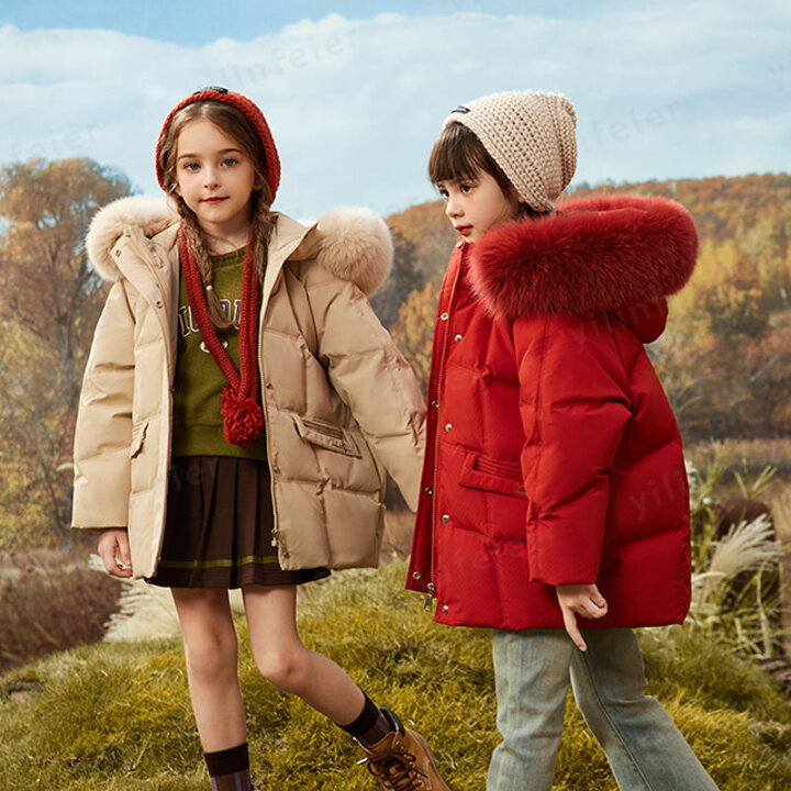 楽天市場】ダウンコート 子供服 キッズ 防寒抜群 女の子 4色 ダウン  