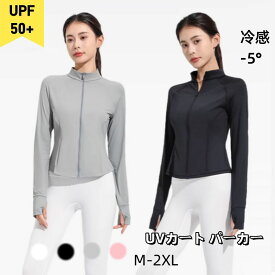uvカット パーカー uvカットシャツ ラッシュガード レディース UPF50+ UVカット99.9% 冷感 -5℃ ひんやり 水着 日焼け防止 長袖 パーカー ラッシュガード UVカット アウター 4タイプ メッシュ 素材 通気口 指穴 つば 湿 速乾 シャリ感 紫外線対策 海外通販