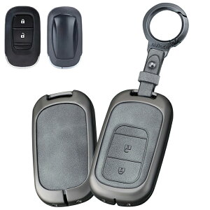 「送料無料」ontto 本田に適合 スマートキーケース 高級感 キーバック 軽量 丸形バックル オシャレ 高品質 Hondaキー 保護 カバー ホンダ用 シビック アコード ヴェゼル RV3 e:HEV VEZEL RV3 RV4等に適