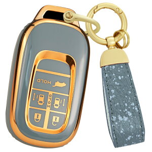 送料無料 ONTTO Hondaに適合 両側スライドドア スマートキーケー ス スパンコール バックル キラキラ 保護 キーカバー フラグ キーホルダー ホンダ向け 新型ステップワゴンRP6.RP7.RP8 オデッセイ