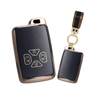 �������� ONTTO �g���^�ɓK�� �X�}�[�g�L�[�P�[�X TPU �V���[�g�o�b�N�� �ی� �L�[�J�o�[ B���^�[�o�b�N�� �L�[�z���_�[TOYOTA�ɓK�p�A���t�@�[�h 20�n ATH20 ���F���t�@�C�A �v���r�A �m�A60 70�n 