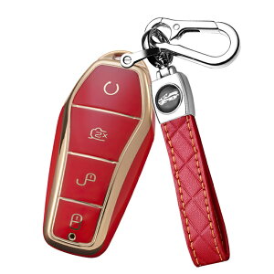 �������� ONTTO BYD�ɓK�� �X�}�[�g�L�[�P�[�X �S�ʕی� byd�ɓK�� �L�[�J�o�[ �d�C���b�L �L�[�z���_�[ Atto 3 Han EV Dolphin Song PRO Max Tang DM Yuan Dolphin E2 ATTO 3�� 4�{�^�� �ԗp �L�[�o�b�O 5�F �e�͐� 