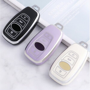 送料無料 ONTTO スバルとの交換性 キーバッグ 新しいアップグレード シリコン シルバーエッジ スマートキーケース ファッション キーカバー SUBARU専用 インプレッサ インプレッサG4 フォレス