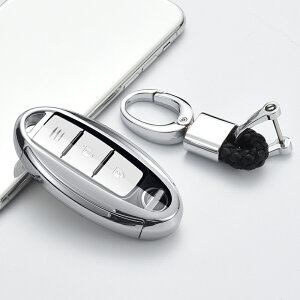 �������� ontto NISSAN �L�[�P�[�X �S�ʕی� �L�[�z���_�[ �I�V���� �X�}�[�g �L�[�J�o�[ �������� �j�b�T�� �G�N�X�g���C�� �Z���i �G���O�����hE52 X-TRAIL �����m �Z�_�����ɓK�p 3�{�^�� 4�{�^