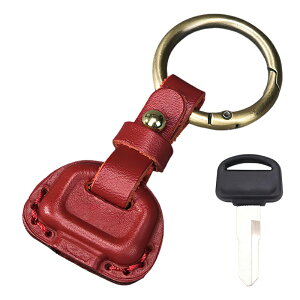 送料無料 ONTTO ホンダバイク用 キーケース 本田 オートバイ キーカバー オシャレ キーチェーン 高級感 キーホルダー Hondaキー クロスカブ CC50 110 CC110等に適応 キーパック お手作り 保護 落下