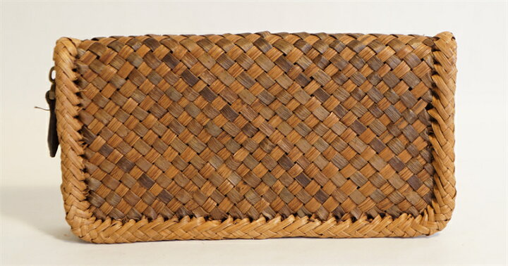 楽天市場】長財布 くるみ 山胡桃木 山葡萄 籠 バッグ 小銭入れ ポーチ  