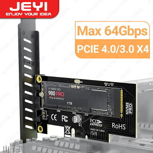 JEYI M.2 NVME SSD - PCIE X1 A_v^[J[hAfXNgbv PC p 2280 SSD PCIe 3.0 4.0 gJ[hAPCI-E GEN4 16Gbps tXs[h SK1
