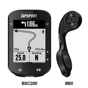 IGPSPORT BSC200 GPS ]ԃRs[^[ TCNO sv CX Xs[h[^[ [girQ[V ANT + Bluetooth5.0 ANZT[