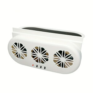 USBインターフェース付きコンパクトソーラー電池式車用換気ファン - 不快なにおい、煙、空気汚染を除去、一般的な車種に適合、移動中でも使用可能、清潔な空気と煙除去を楽しむ、車用換