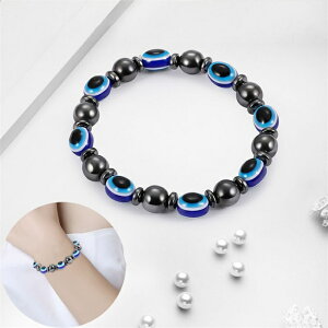 天然石 パワーストーン ブレスレット 黒胆石 減量 痩身磁気 ネックレス 磁気療法、健康磁石、足首のチェーン、疲労の軽減、天然ブレスレット ストレス解消 痩身ブレスレット ボディ、エネ