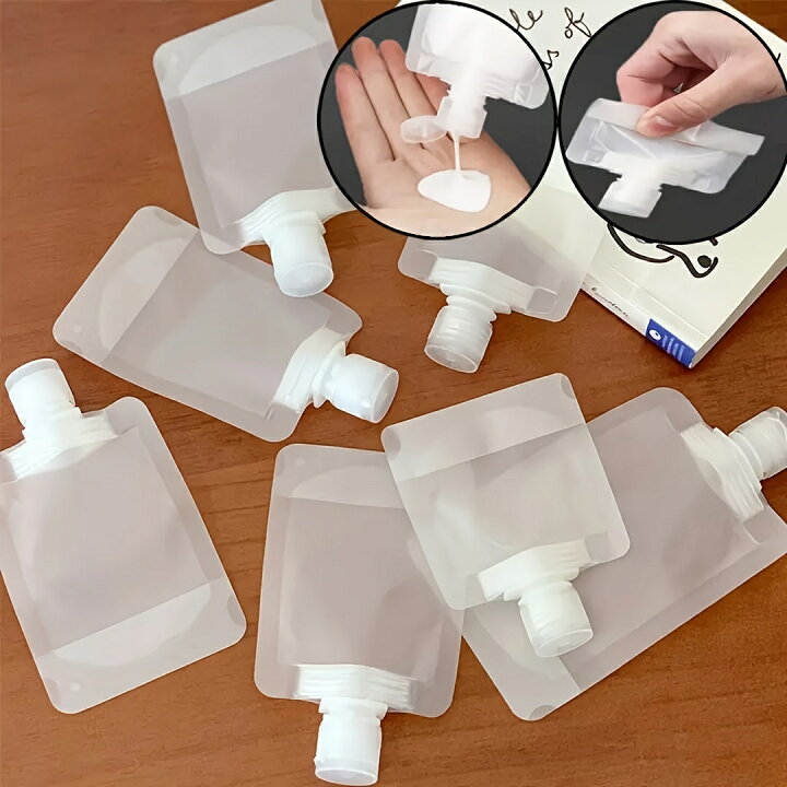 楽天市場】6個の再充填可能なプラスチック化粧品容器セット 