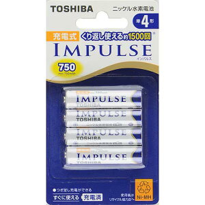 ���� TOSHIBAIMPULSE �C���p���X �j�b�P�����f�d�r �P4�` 4�{ TNH-4A 4P���������E�ԕi�s��