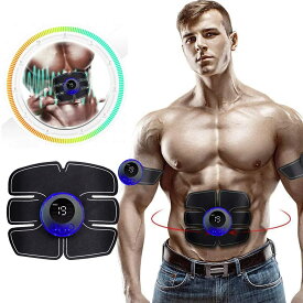 USB 充電式スマート EMS ワイヤレス筋肉刺激装置フィットネストレーナー腹部トレーニング電気ボディ痩身マッサージャー