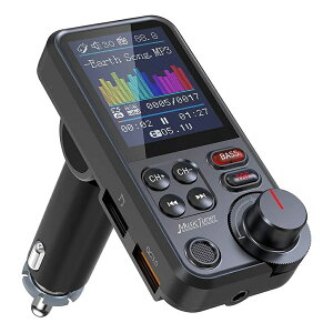 1.8 C`CXJ[ Bluetooth FM gX~b^[ Aux QC3.0 [dђቹTEhyv[[T|[g