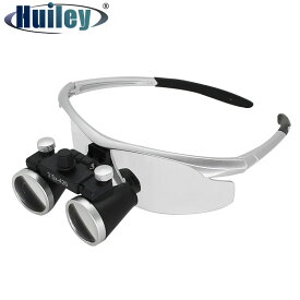 歯科双眼拡大鏡 2.5X 3.5X 超軽量光学ルーペ 320-420mm 歯科手術用虫眼鏡