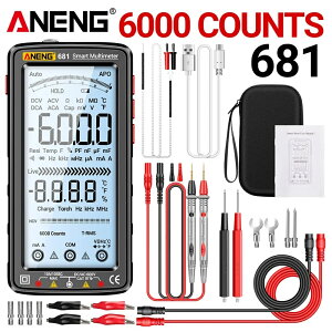ANENG 681 [dfW^vtFbVi}`[^ڐGdeX^[ AC/DC dv LCD ʓdeX^[