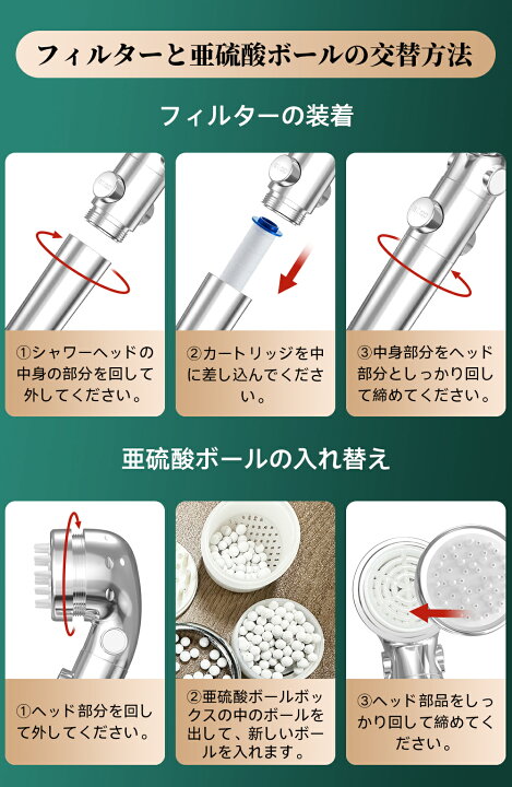 楽天市場】【✨在庫一掃】シャワーヘッド ウルトラファインバブル 塩素 