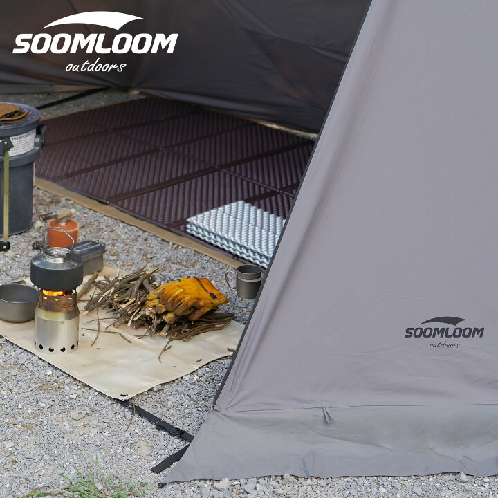 楽天市場】Soomloom テント 1人用 パップテント 軍幕 ミリタリーテント 