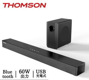THOMSON TEho[ erp 120Wi4*30Wj ƗTuE[t@[50Wt 3Dz[VA^[ 2.1CH Bluetooth5.3/USB/HDMI/AUX/ARC/fW^/fW^ ȒPڑ HIFI nEOh~