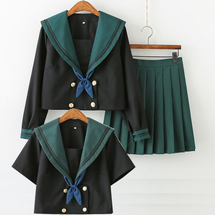 楽天市場】【送料無料】セーラー服 3点セット女子高校 コスプレ 上下  