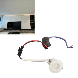 Gugxiom �~�j LED�X�|�b�g���C�g �d���F3000K �L���r�l�b�g���C�g,�V�� ���ߍ��� �Ɩ� �E�H�[���z���C�g,�s���X�|�b�g���C�g AC85-265V/