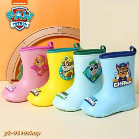 パウパトロール レインブーツ キッズ スノーブーツ 子供用 子ども ジュニア 長靴 超軽 キャラクター 雨靴