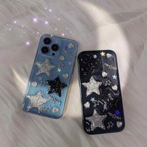 iPhone�P�[�X �L���L�� �؍� �Ղ����� �� �N�[�� ���� �X�^�[ iPhone Apple �g�� �P�[�X 11 12 13 14 15 pro max �N���A ����