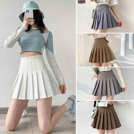 レディース ファッション 春夏 秋冬 韓国 レディース おしゃれ かわいい 女性 ゴルフ ゴルフウェア スポーツ スカート ミニスカート プリーツスカート 厚手 裏地付き シンプル 上品 大人 テニス テニスウェア